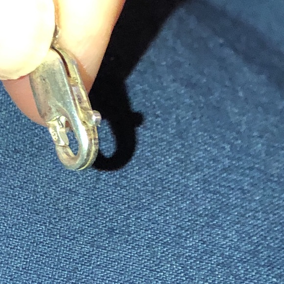 18” long sterling necklace 3 stunning charms! 🌸 - Picture 14 of 15